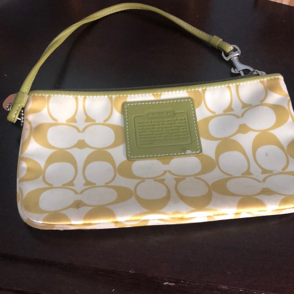 Coach wristlet